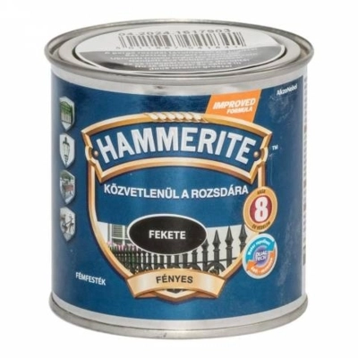 Hammerite Fényes Fekete 0,25 L