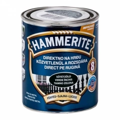 Hammerite Fényes Sötétzöld 0,75 L