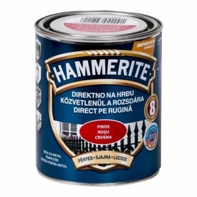 Hammerite Fényes Piros 0,75 L