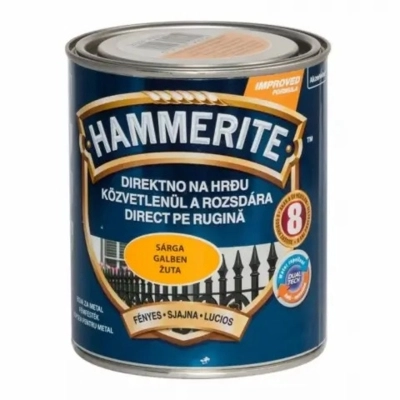 Hammerite Fényes Sárga 0,75 L
