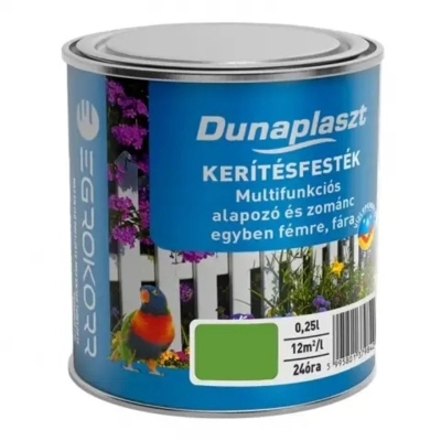 Dunaplaszt Keritesf. V. Zöld 6018 0.25l