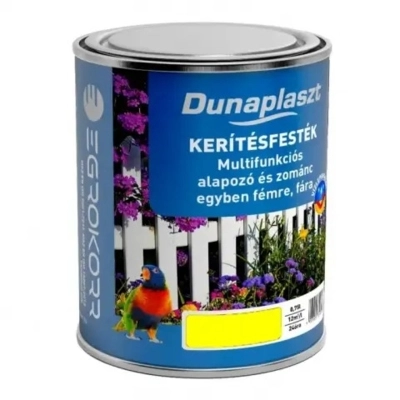 Dunaplaszt Keritesf. Citromsárga 400 0,75l