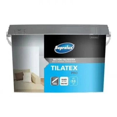 Supralux Tilatex Pro beltéri falfesték Fehér 4 L