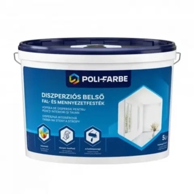 Polifarbe Diszp. Belső Fal-és Mennyezetfesték 5l