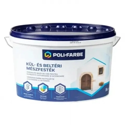 Poli-farbe Kül- És Beltéri Mészfesték 5l