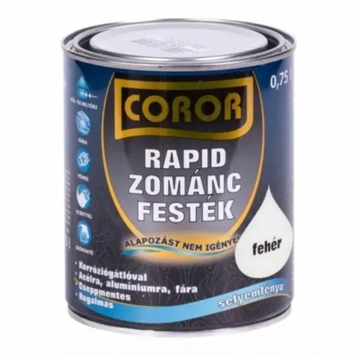 Coror Rapid Zománcfesték Fehér 0,75l