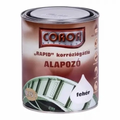 Coror Rapid Kor.Gátló Alapozó Fehér 0.75l