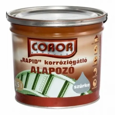Coror Rapid Kor.Gátló Alapozó Szürke 2,5l