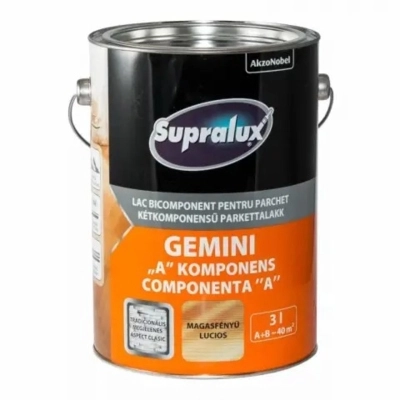 Gemini Parketalakk A-komp 3l + B-komp 1l
