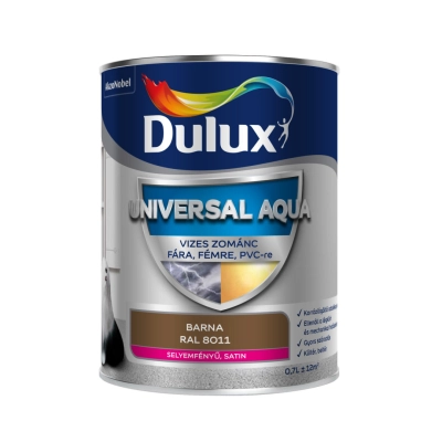 Dulux Universal Aqua Zománc Barna ral 7011 0.7L