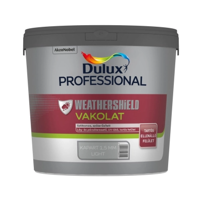 Dulux Professional Weathershield Vékonyvakolat Gördülő 2,0mm Light 24 KG