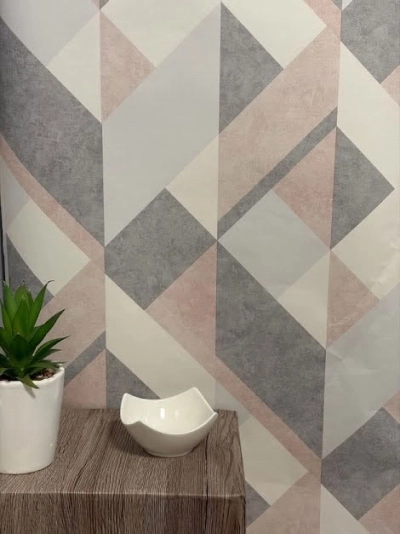 Geometrikus mintás papír tapéta 278828 