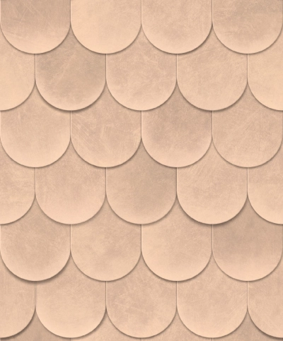 Pikkelymintás betonhatású 3D vlies tapéta púderezett 81658