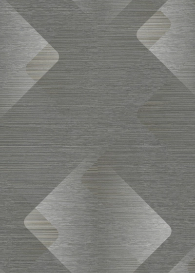 Grafit-Ezüst Geometriai Vlies Tapéta 10479-47