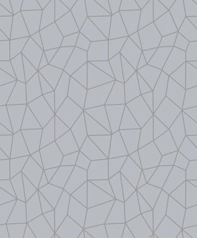 Világosszürke geometriai mintás vlies tapéta G67699