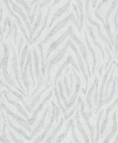 Világosszürke Zebra Mintás Vlies Tapéta ( 34815