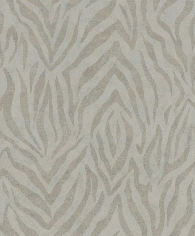 Bézs / Taupe Zebra Mintás Vlies Tapéta 34816