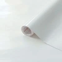 200-5145 Fényes fehér egyszínű 90 cm széles